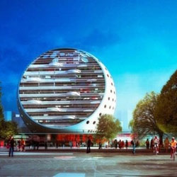 gedung perpustakaan paling eksotis